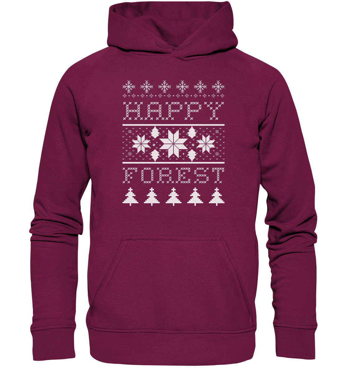 Happy Forest Snowflake | Hoodie
