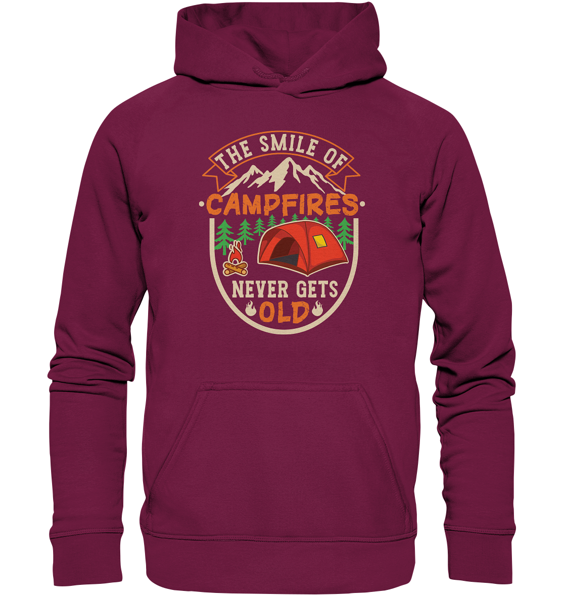 The Smile Of Campfires | Unisex Hoodie