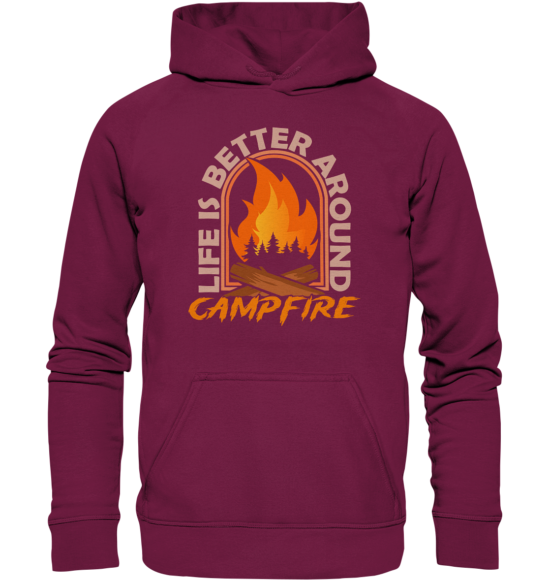 Life Is Better Around Campfire | Unisex Hoodie