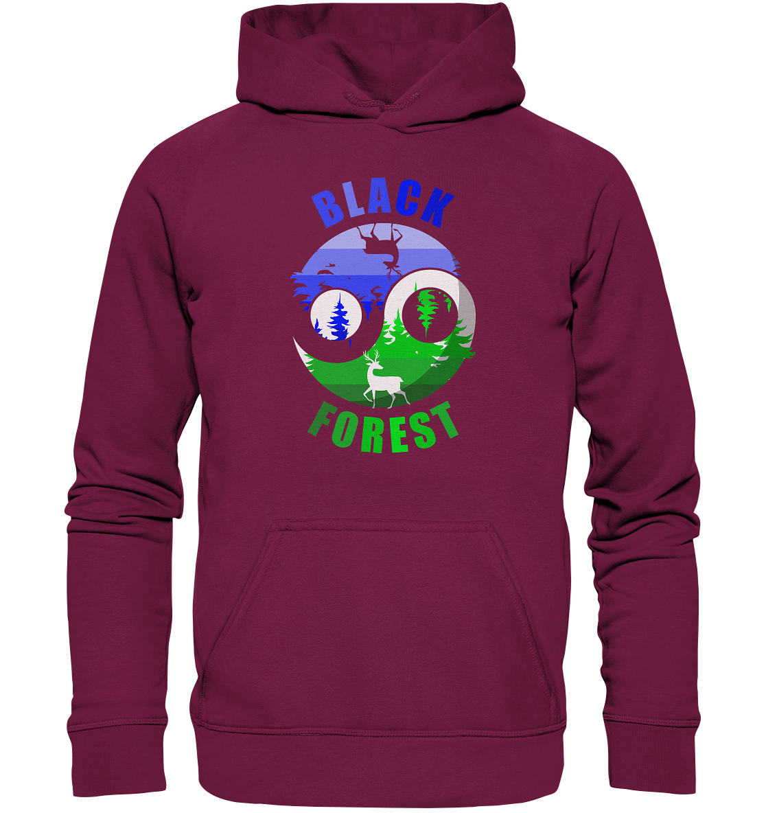 Black In The Forest | Unisex Hoodie