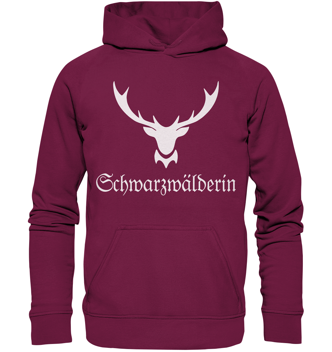 Schwarzwälderin Hirschgeweih | Organic Hoodie
