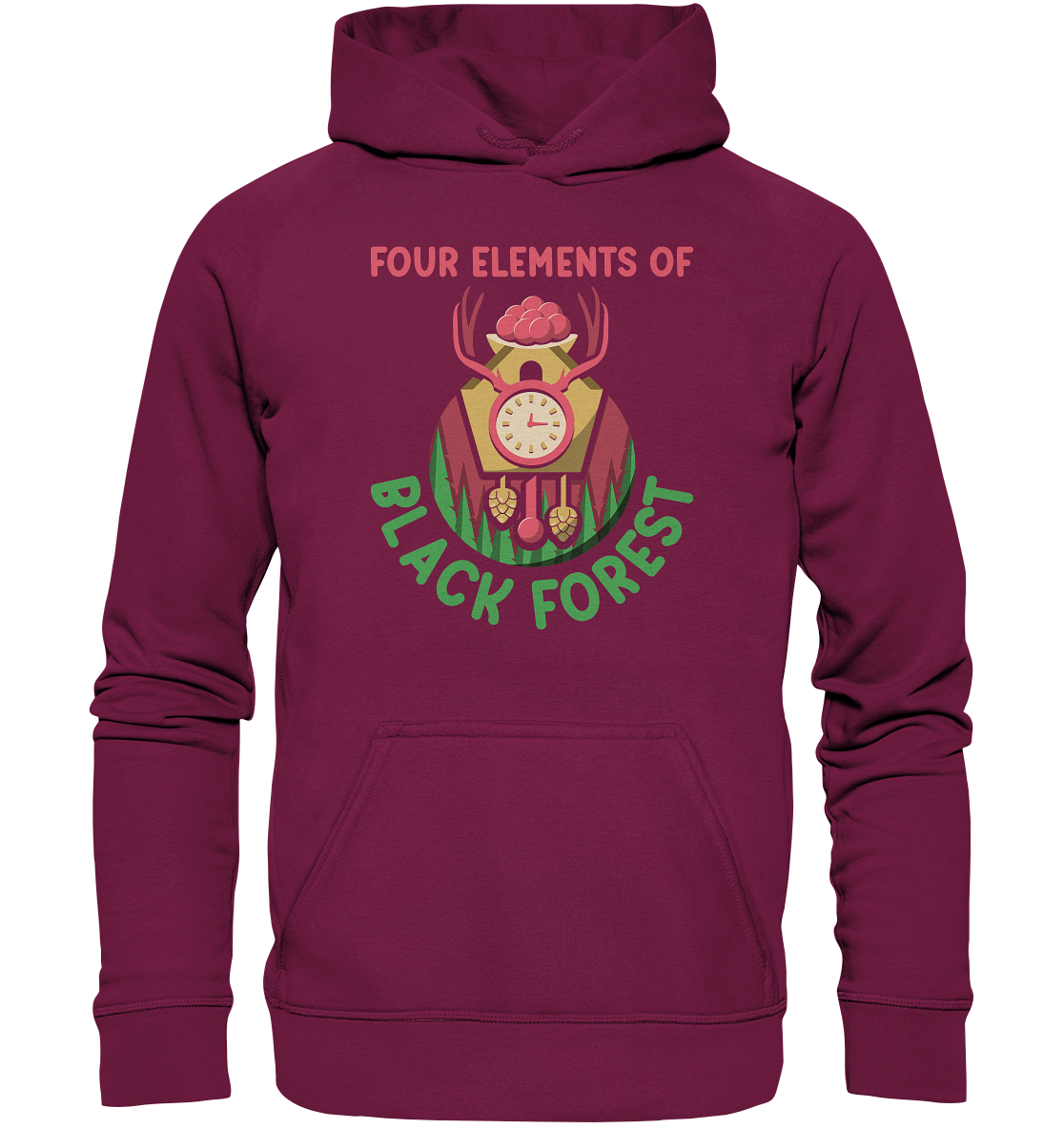 Four Elements Of Black Forest | Unisex Hoodie