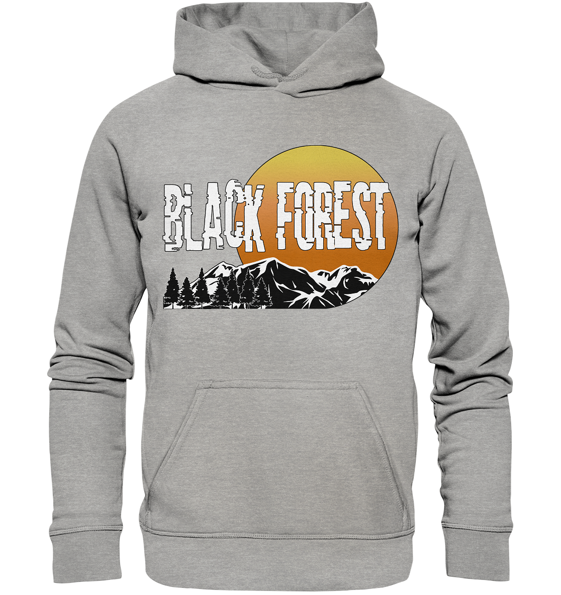 Black Forest Sonnenuntergang | Unisex Hoodie