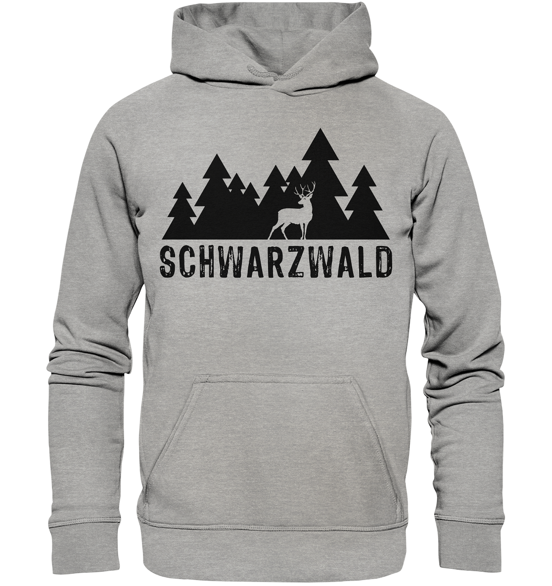 Schwarzwald Hirsch | Organic Hoodie