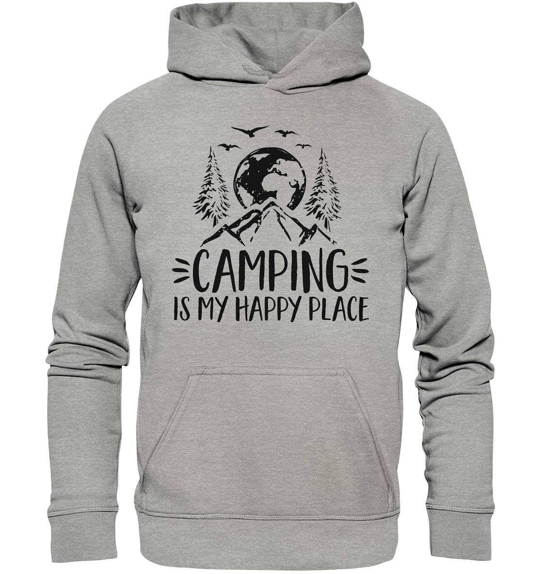 Camping Is My Happy Place | Unisex Hoodie