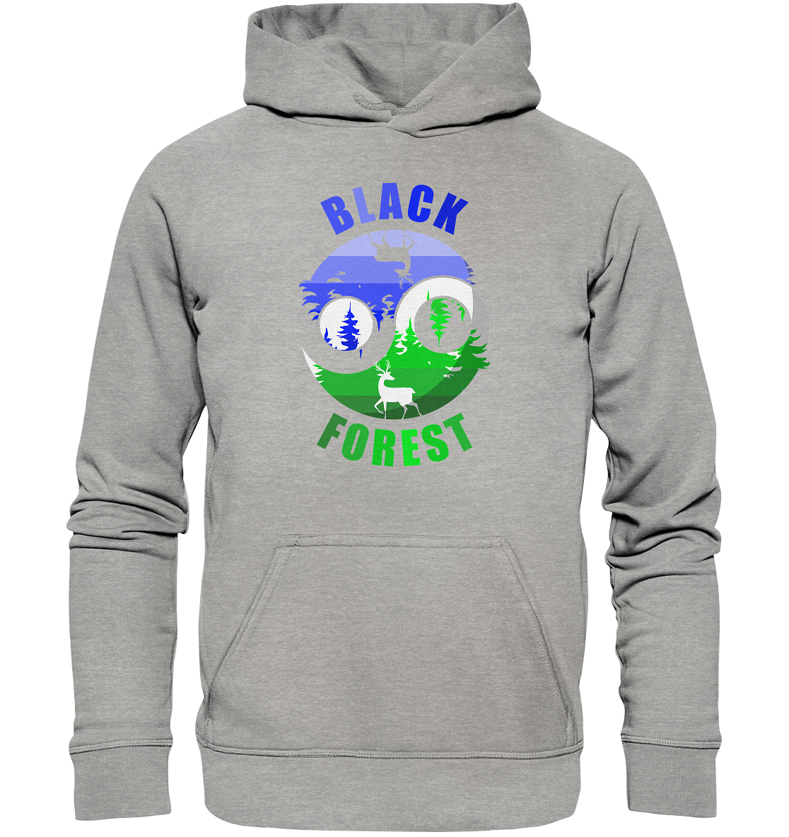Black In The Forest | Unisex Hoodie