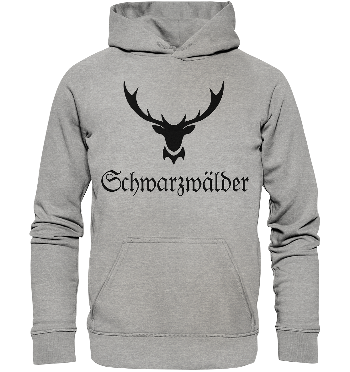 Schwarzwälder Hirschgeweih | Organic Hoodie