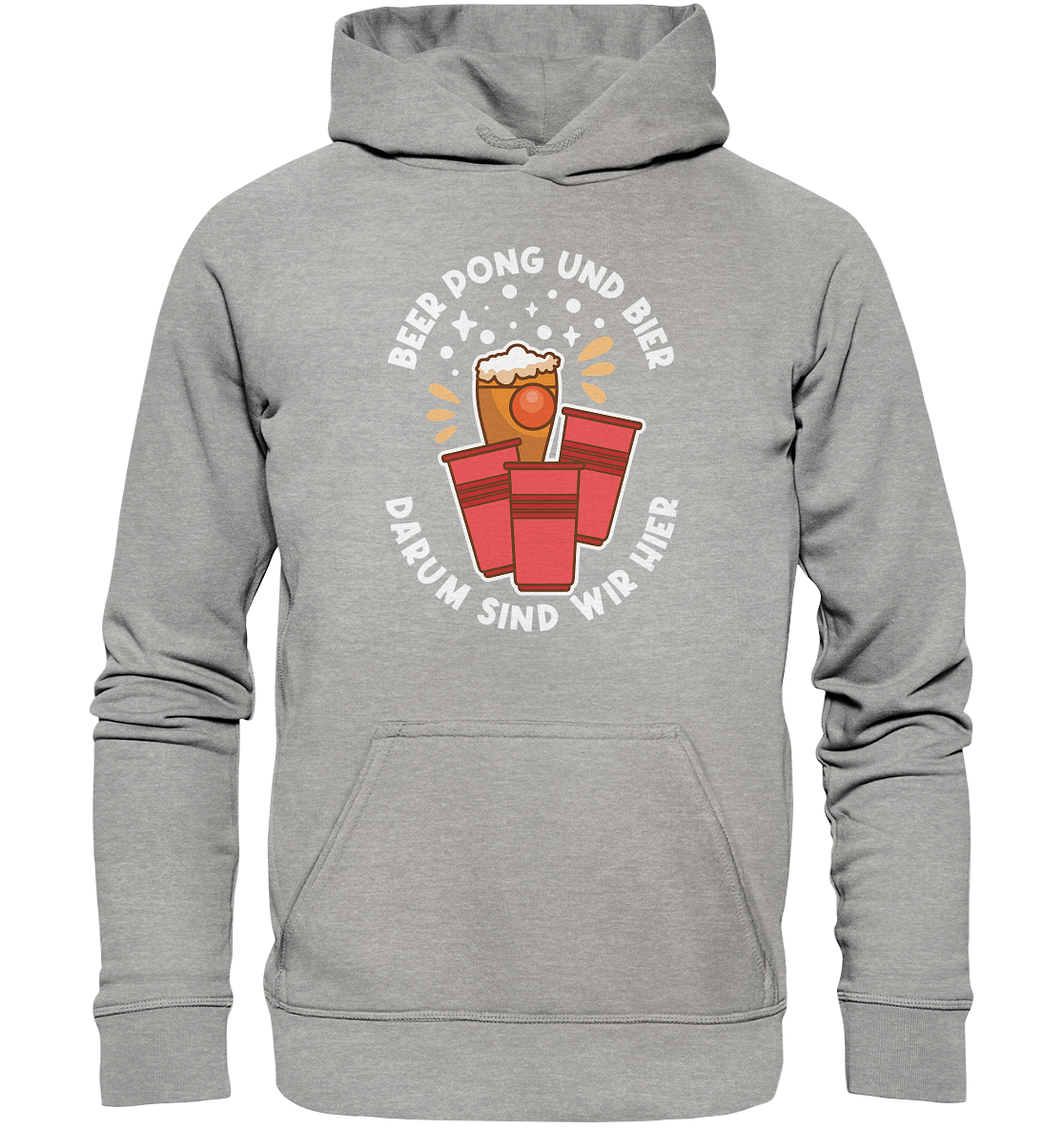Beer Pong & Bier | Unisex Hoodie