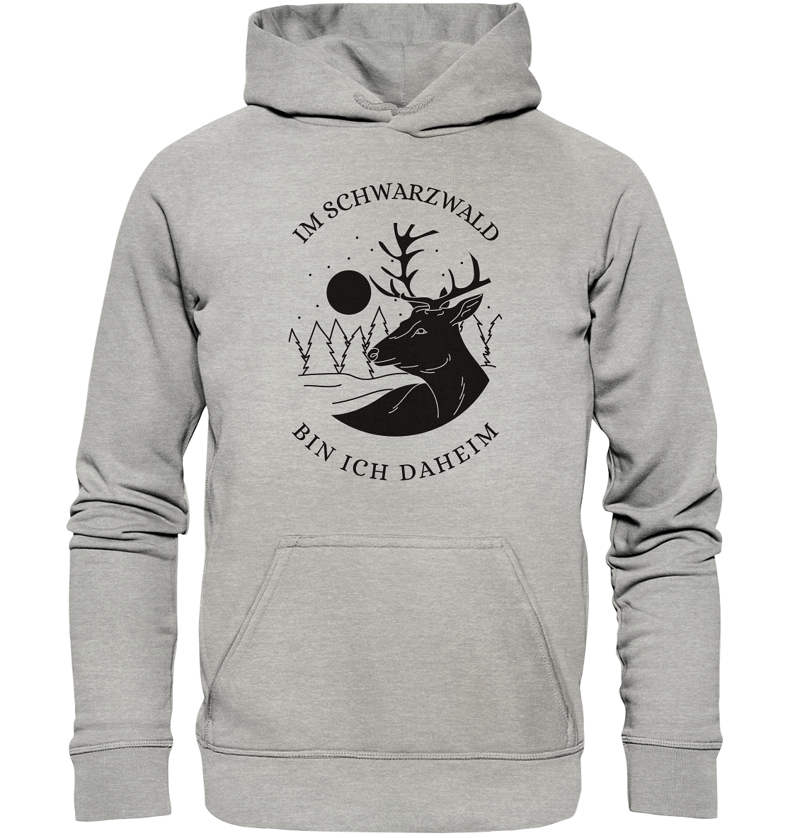 Schwarzwald Hirsch | Organic Hoodie