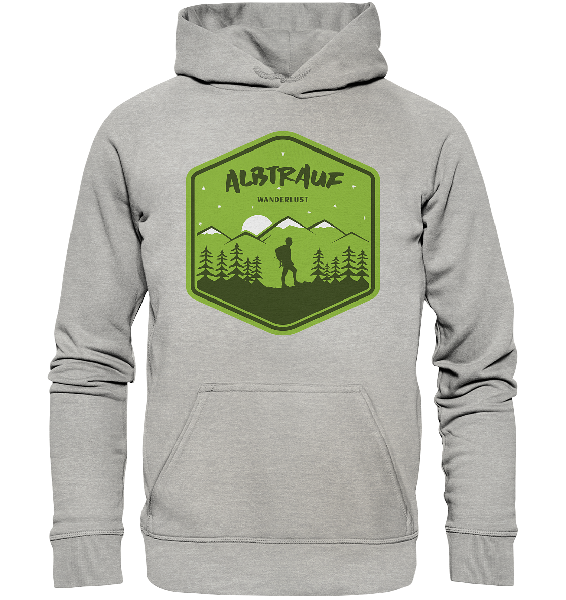 Albtrauf Wanderlust | Organic Hoodie
