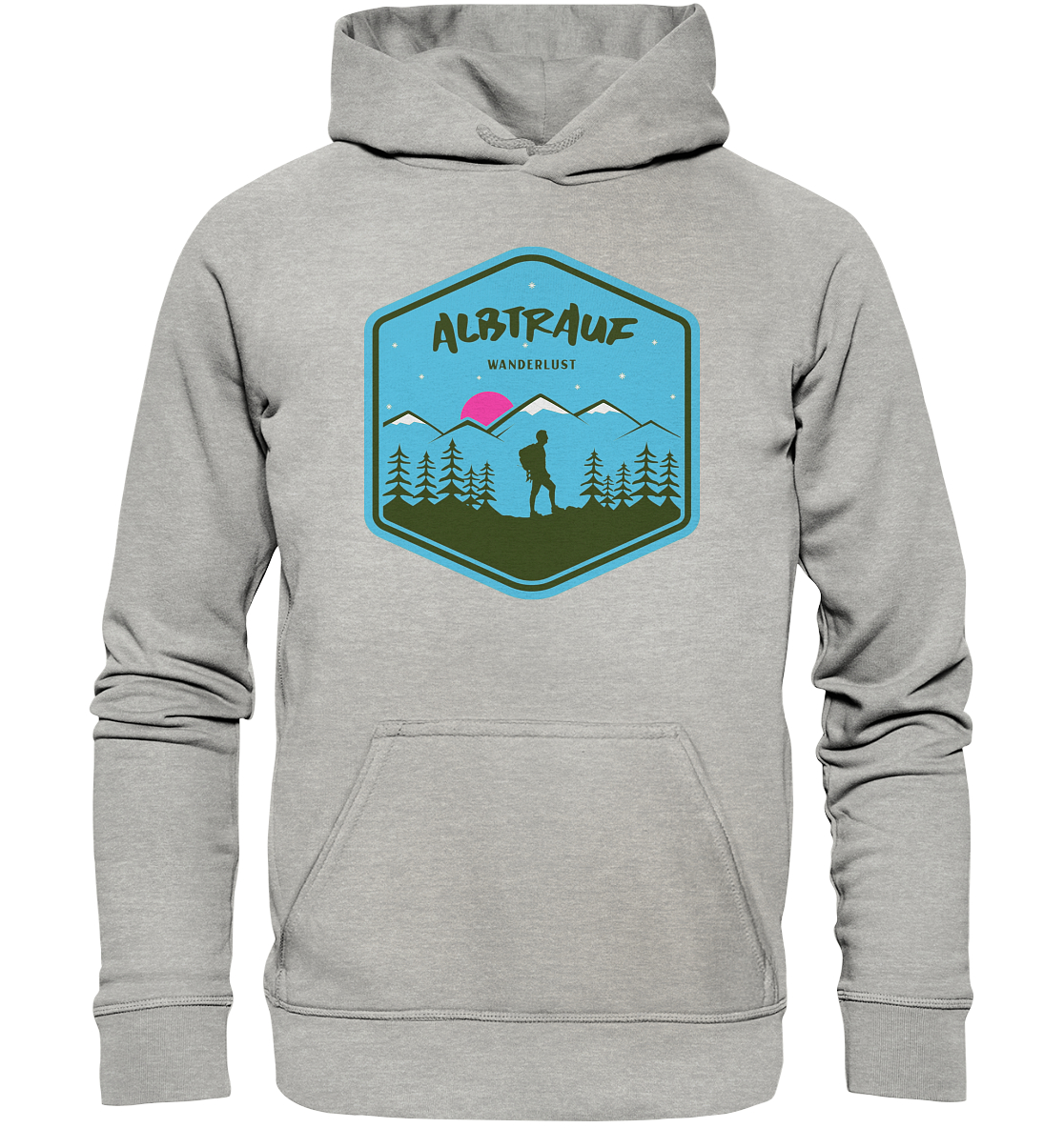 Albtrauf Wanderlust | Organic Hoodie