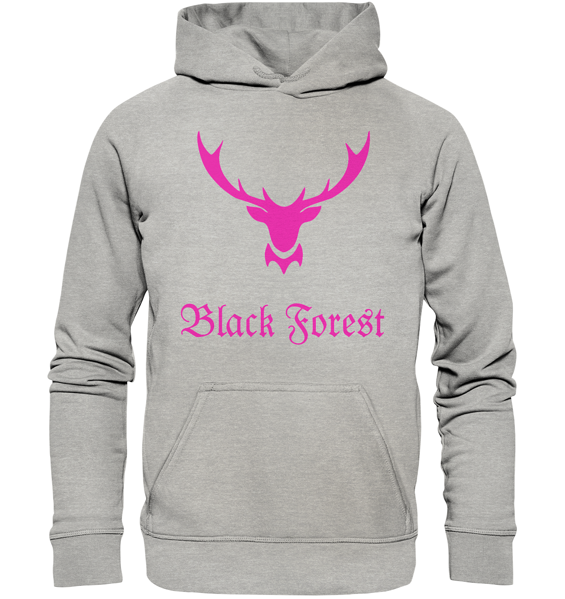 Black Forest Hirschgeweih | Premium Organic Hoodie