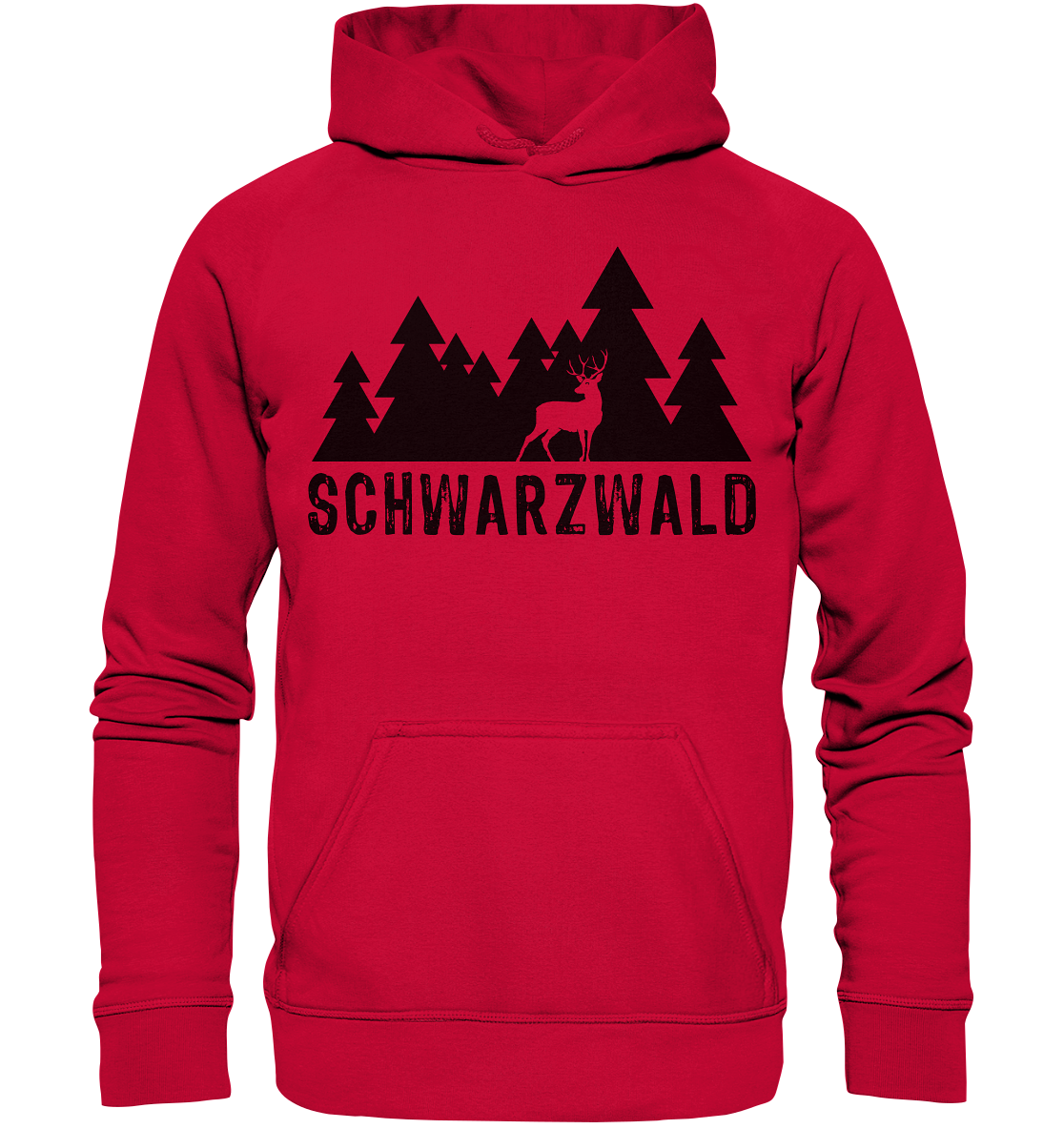 Schwarzwald Hirsch | Organic Hoodie