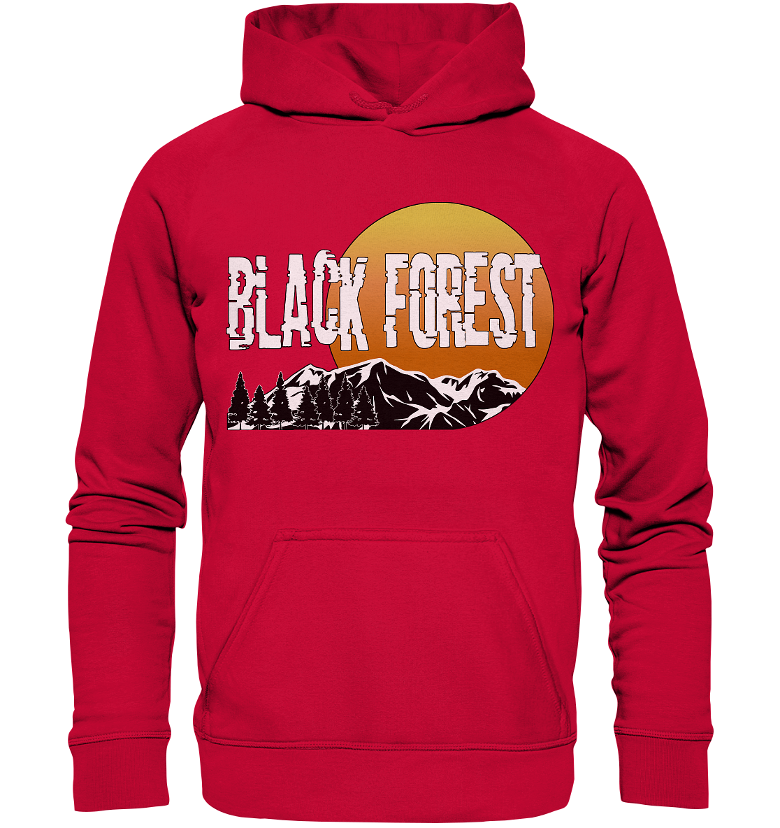 Black Forest Sonnenuntergang | Unisex Hoodie