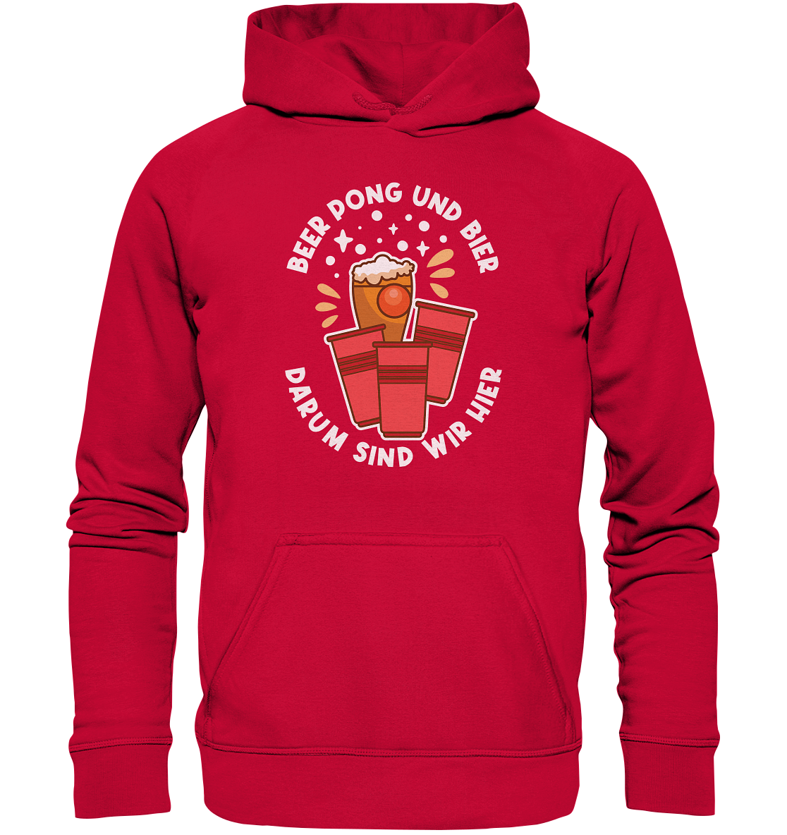 Beer Pong & Bier | Unisex Hoodie