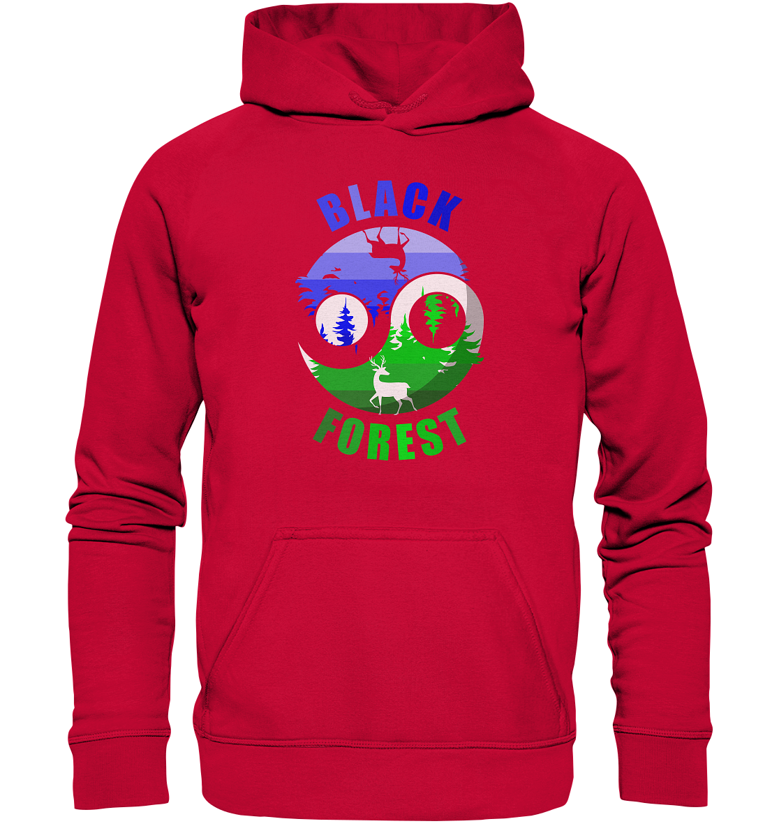 Black In The Forest | Unisex Hoodie
