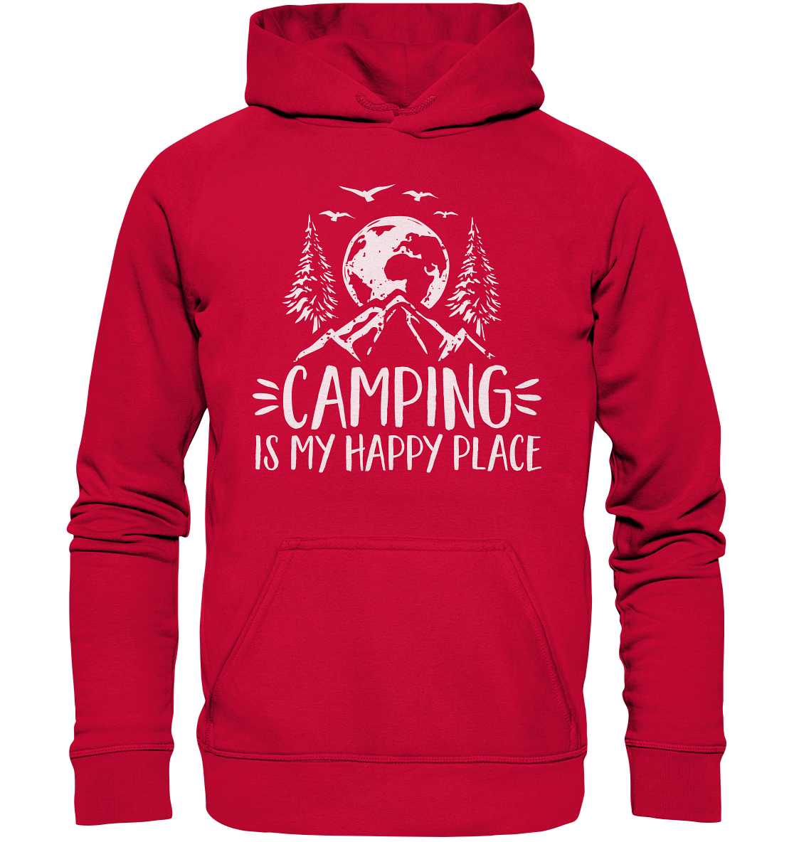 Camping Is My Happy Place | Unisex Hoodie