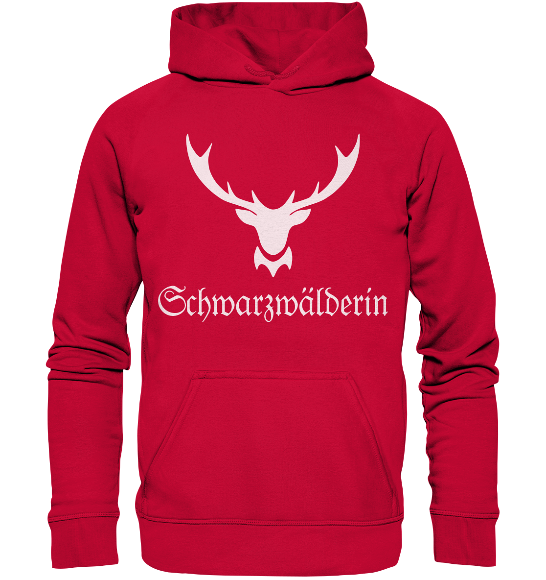 Schwarzwälderin Hirschgeweih | Organic Hoodie