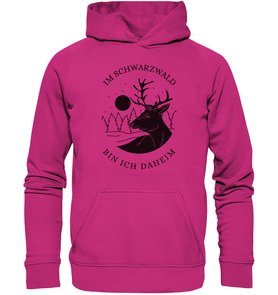 Schwarzwald Hirsch | Organic Hoodie