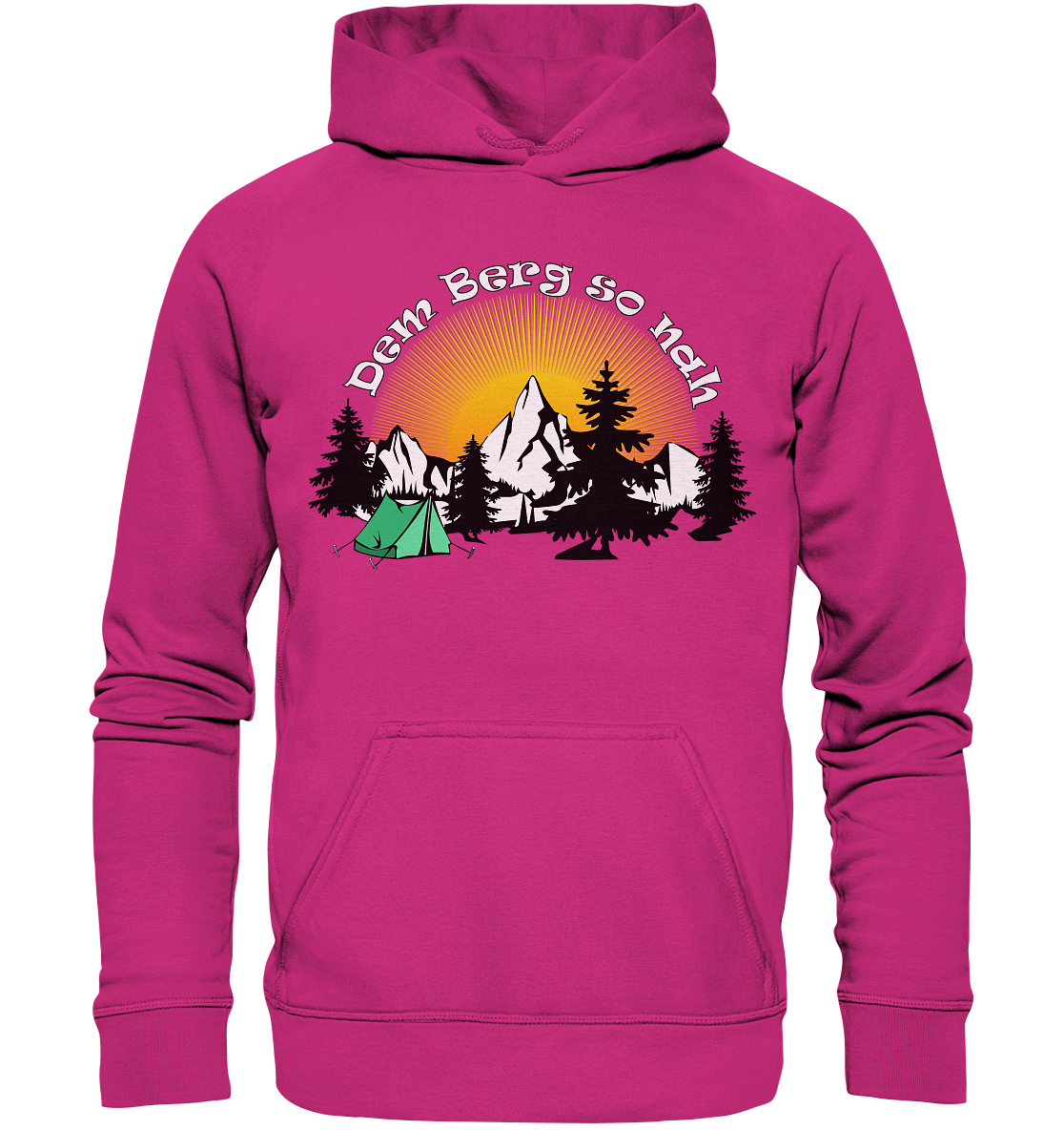 Dem Berg so nah | Organic Hoodie