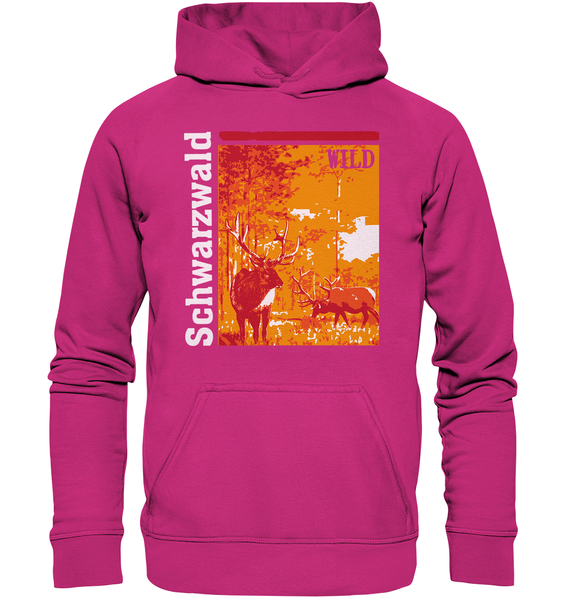 Schwarzwald Wild Hirsch | Unisex Hoodie