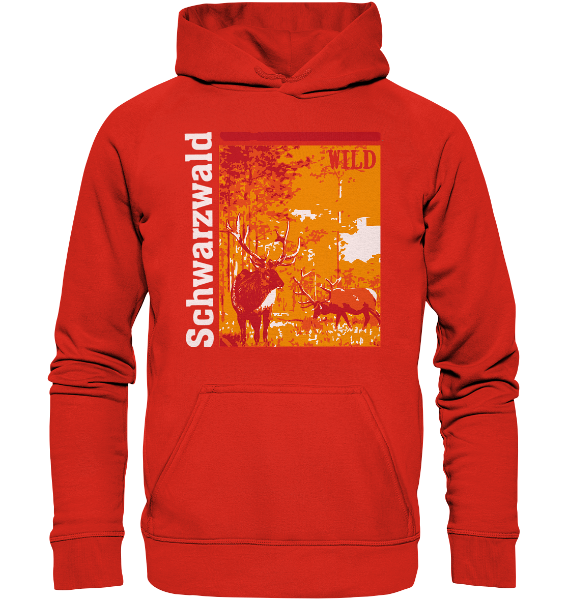 Schwarzwald Wild Hirsch | Unisex Hoodie