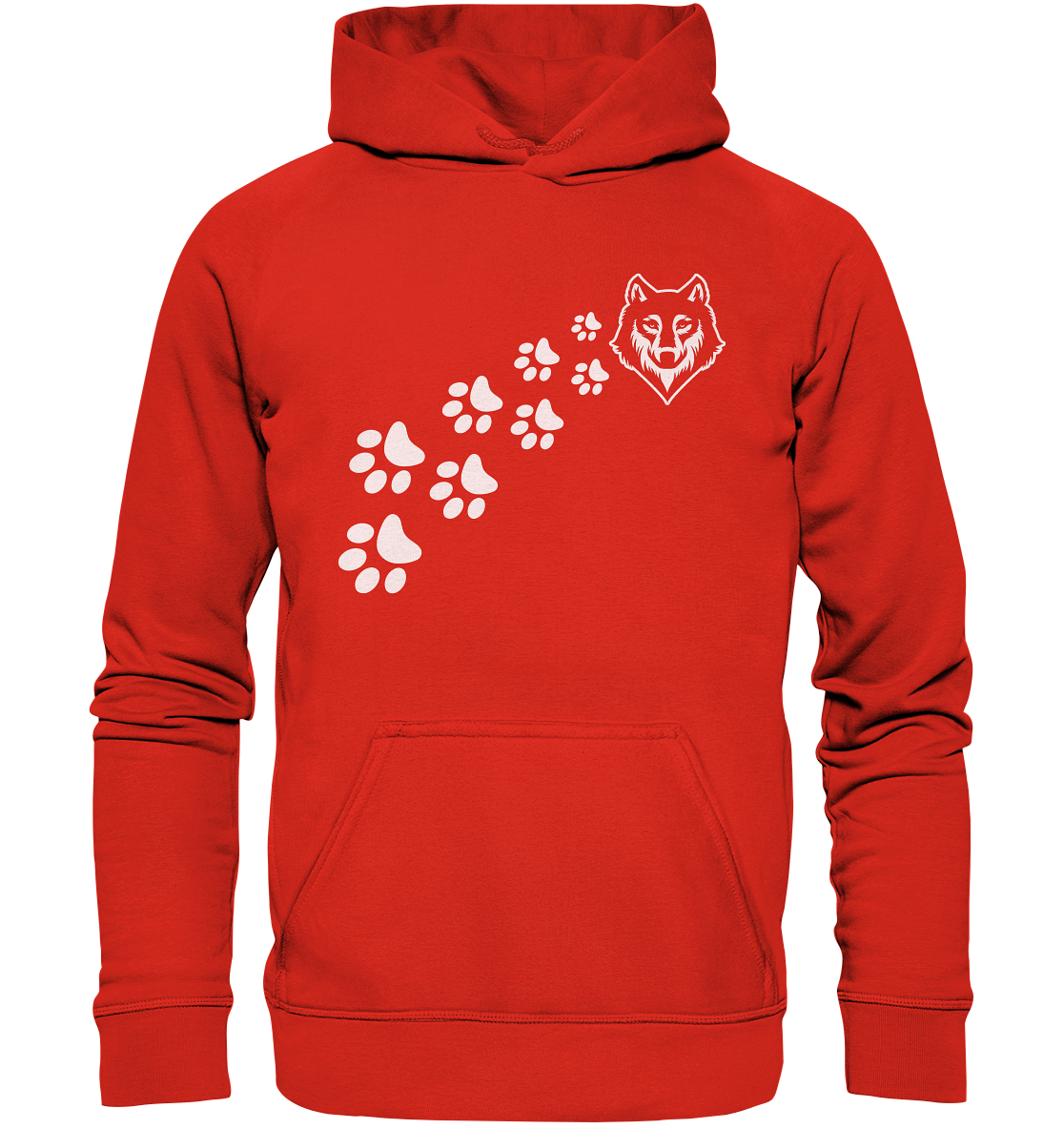 Pfotenspur Wolf | Unisex Hoodie - Basic Unisex Hoodie