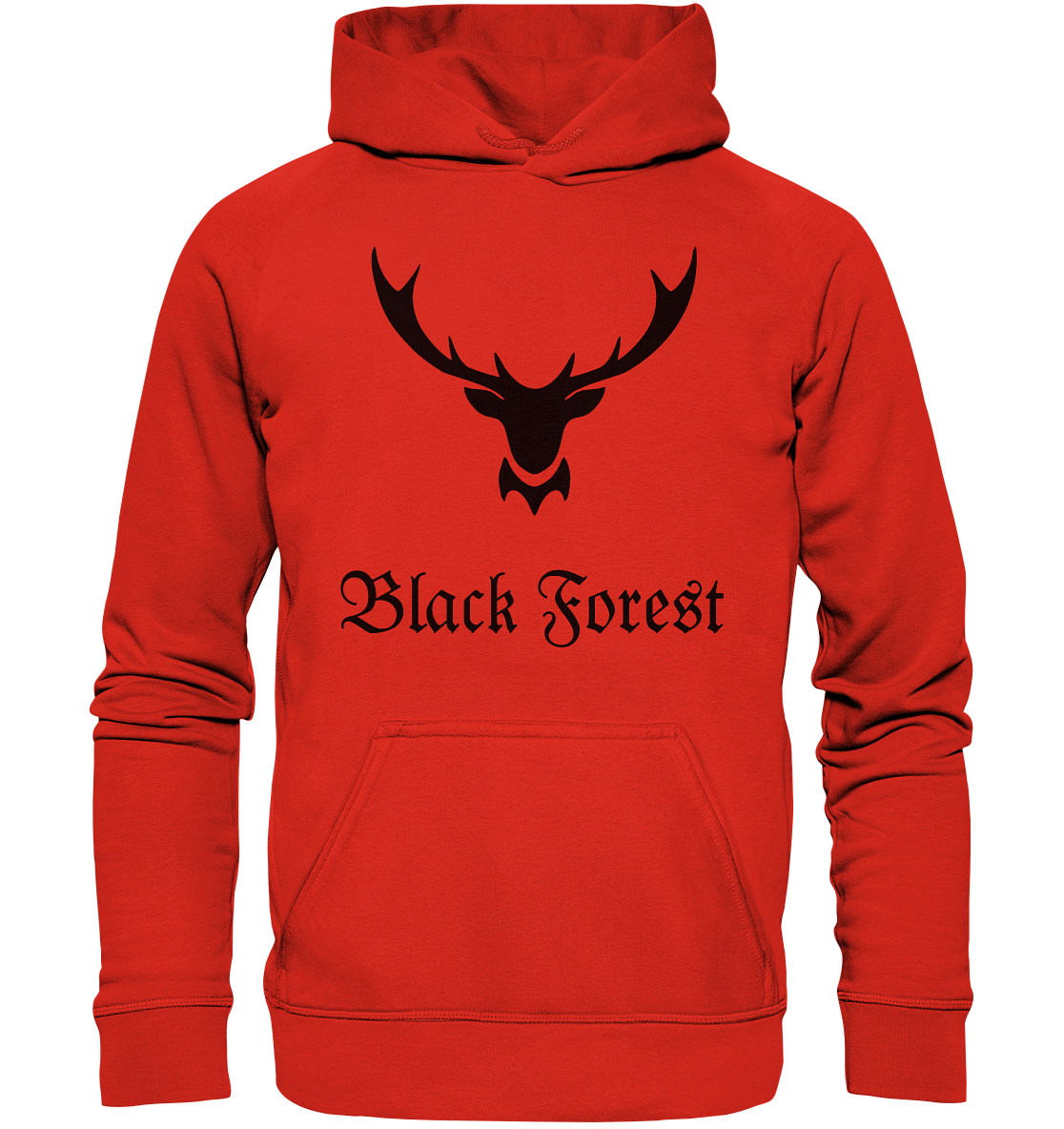 Black Forest Hirschgeweih | Unisex Hoodie - Basic Unisex Hoodie
