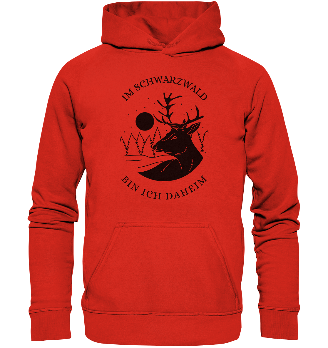 Schwarzwald Hirsch | Organic Hoodie