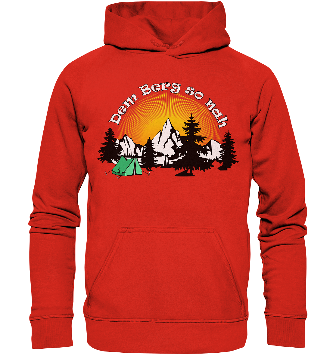 Dem Berg so nah | Organic Hoodie