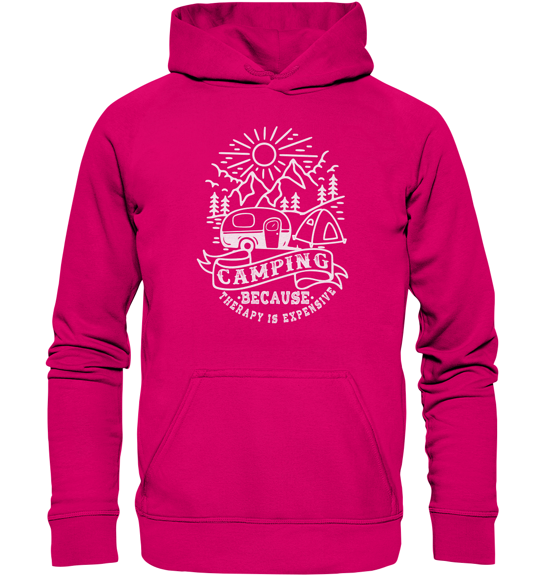 Camping Therapy | Organic Hoodie
