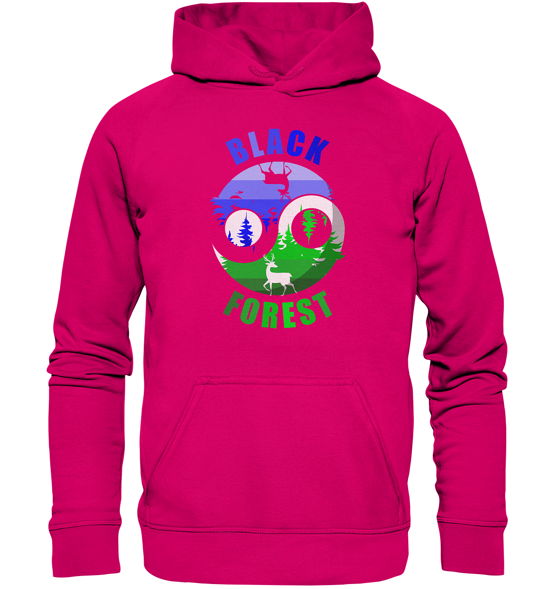 Black In The Forest | Unisex Hoodie
