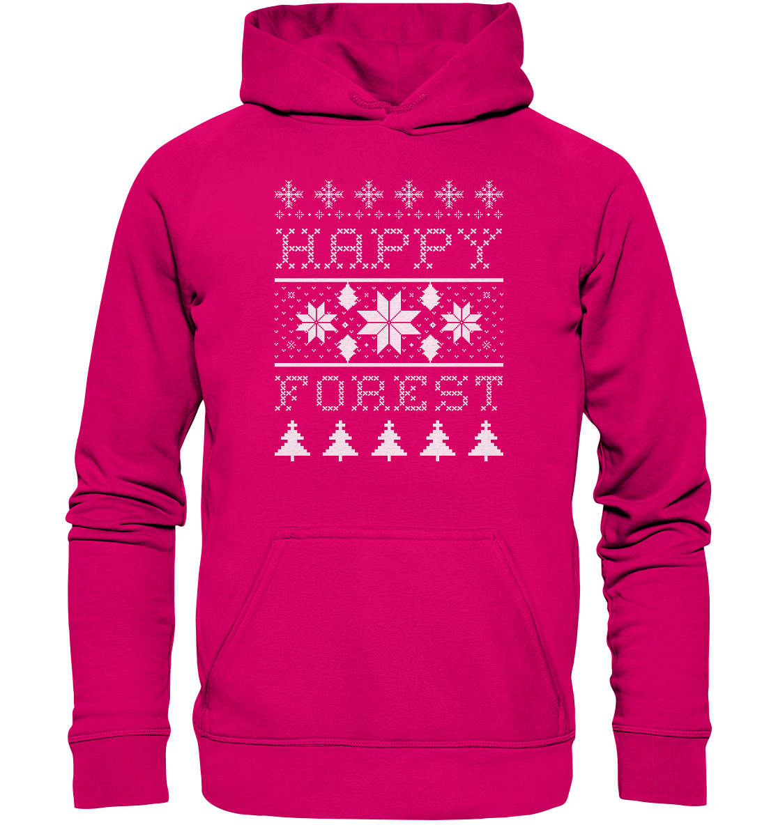 Happy Forest Snowflake | Hoodie