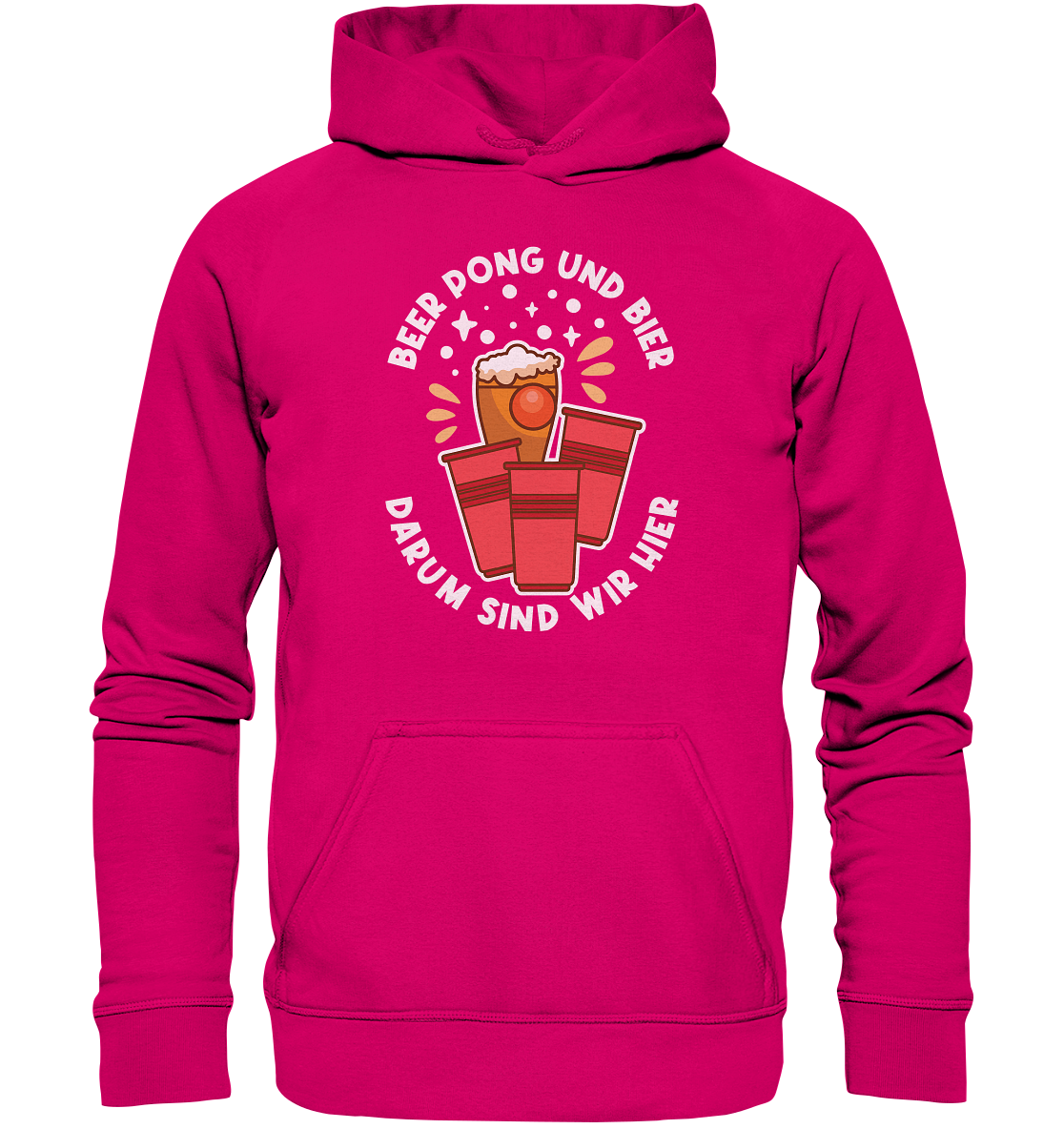 Beer Pong & Bier | Unisex Hoodie