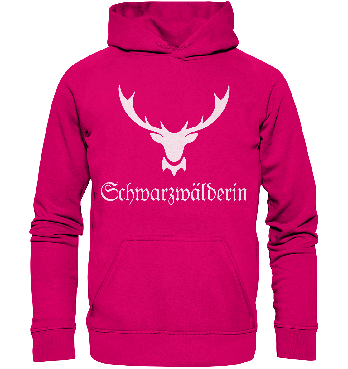 Schwarzwälderin Hirschgeweih | Organic Hoodie