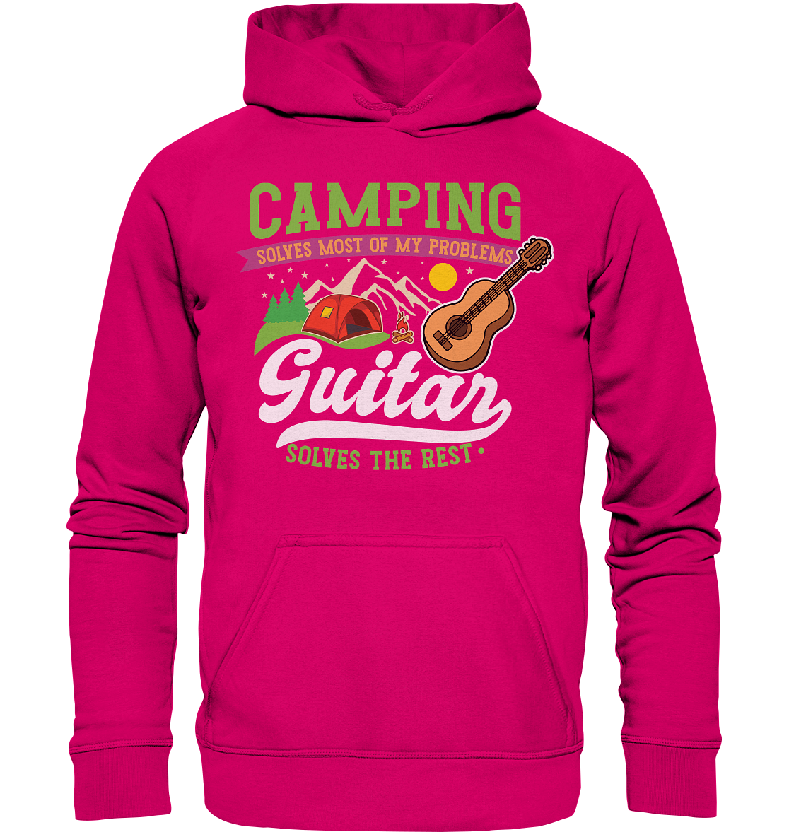 Camping & Guitar | Unisex Hoodie
