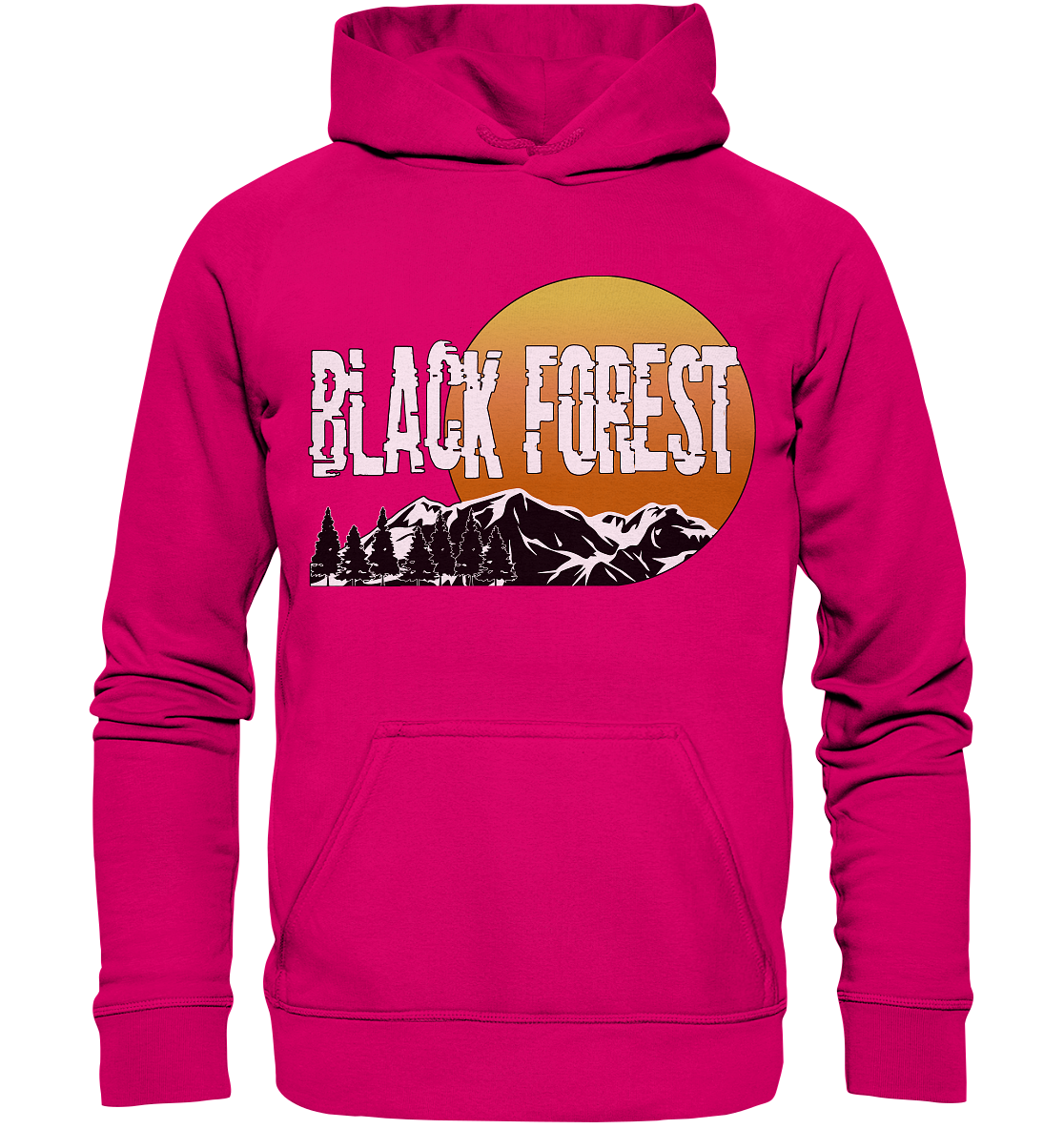 Black Forest Sonnenuntergang | Unisex Hoodie