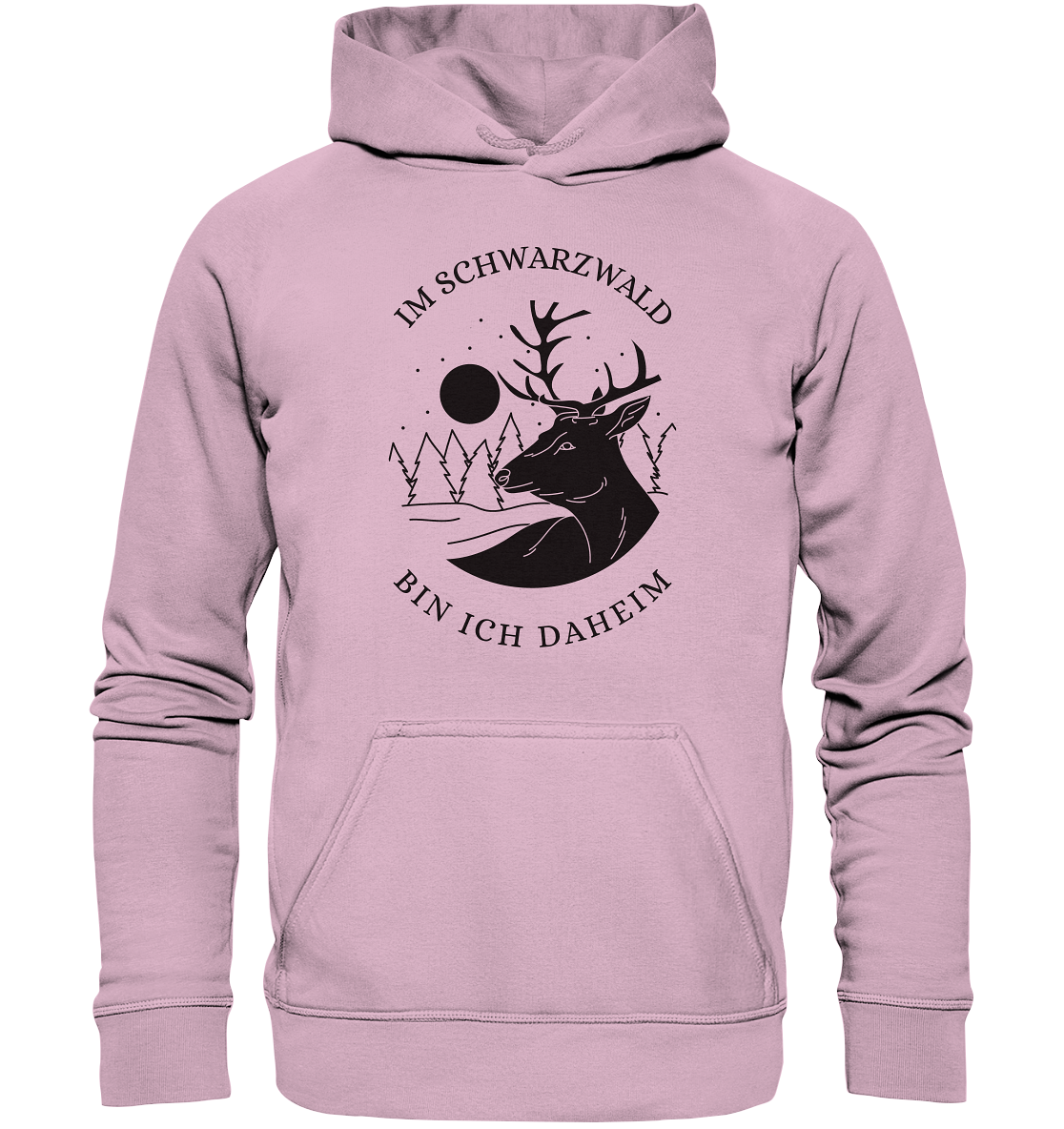 Schwarzwald Hirsch | Organic Hoodie