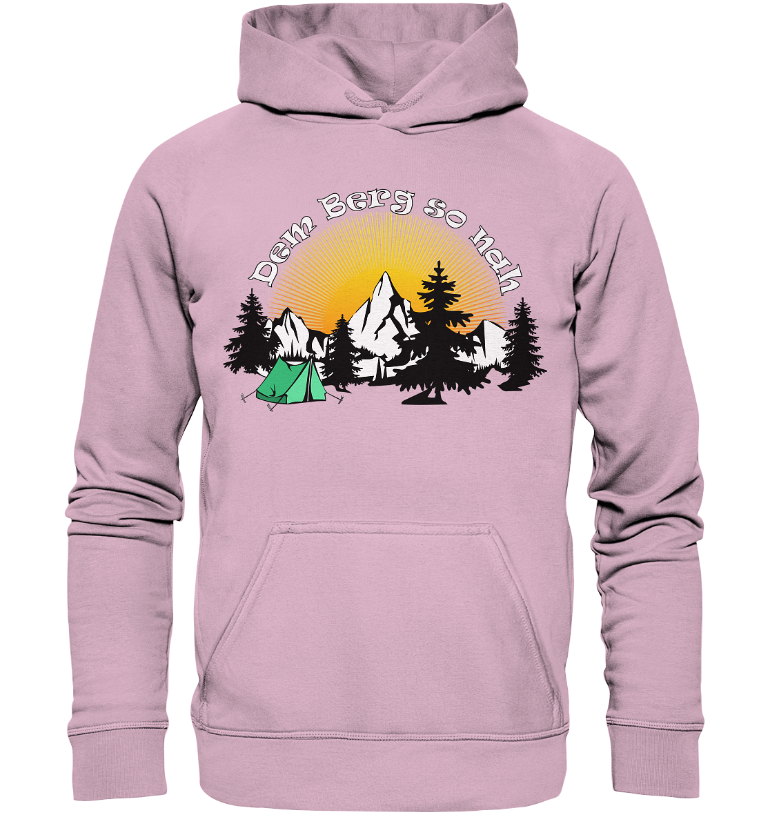 Dem Berg so nah | Organic Hoodie