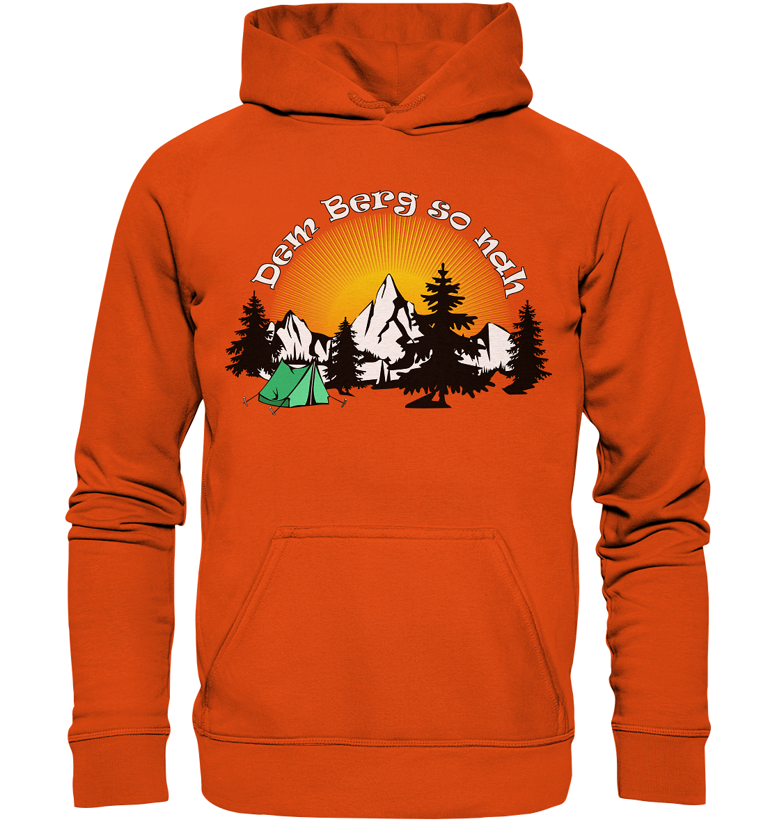 Dem Berg so nah | Organic Hoodie