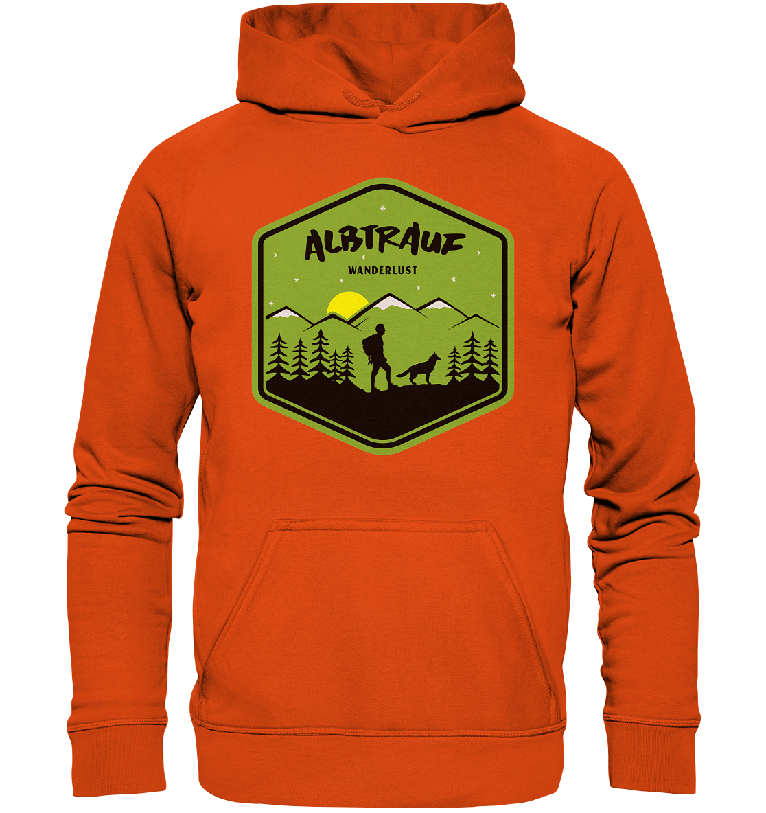 Albtrauf Wanderlust | Organic Hoodie