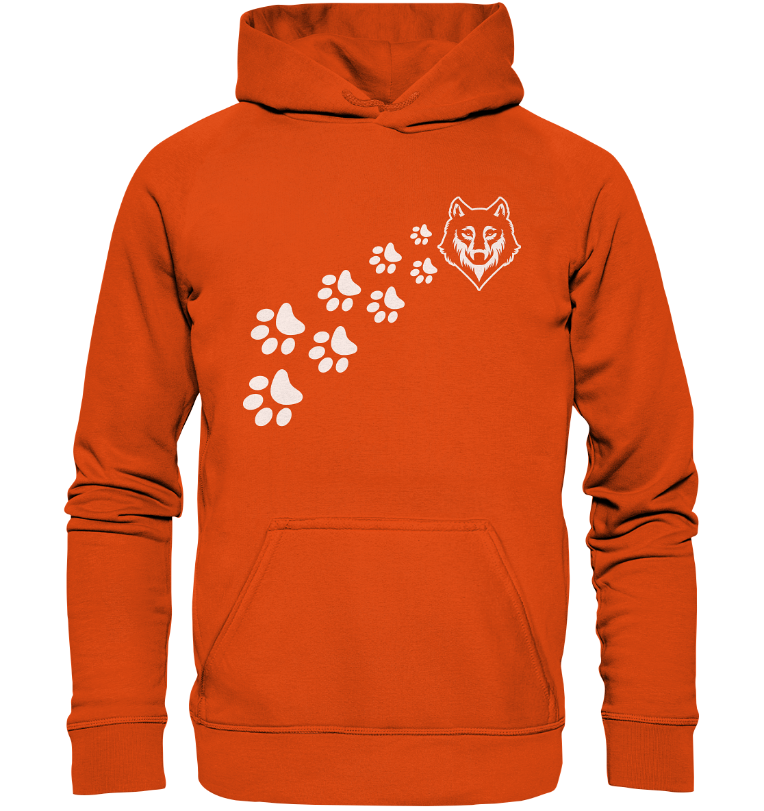 Pfotenspur Wolf | Unisex Hoodie - Basic Unisex Hoodie