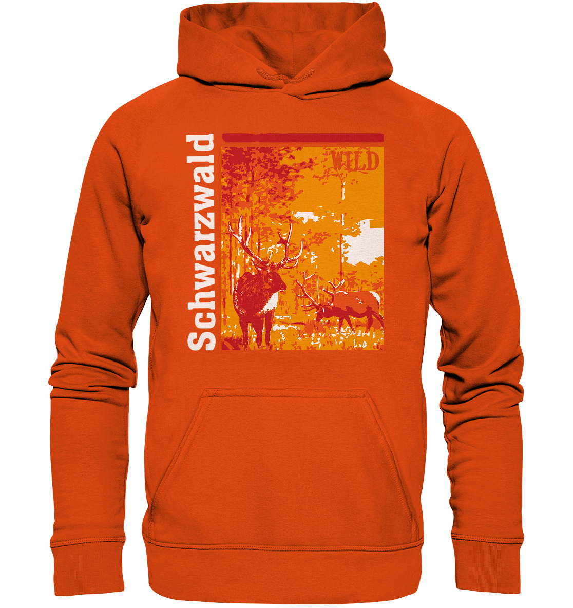 Schwarzwald Wild Hirsch | Unisex Hoodie