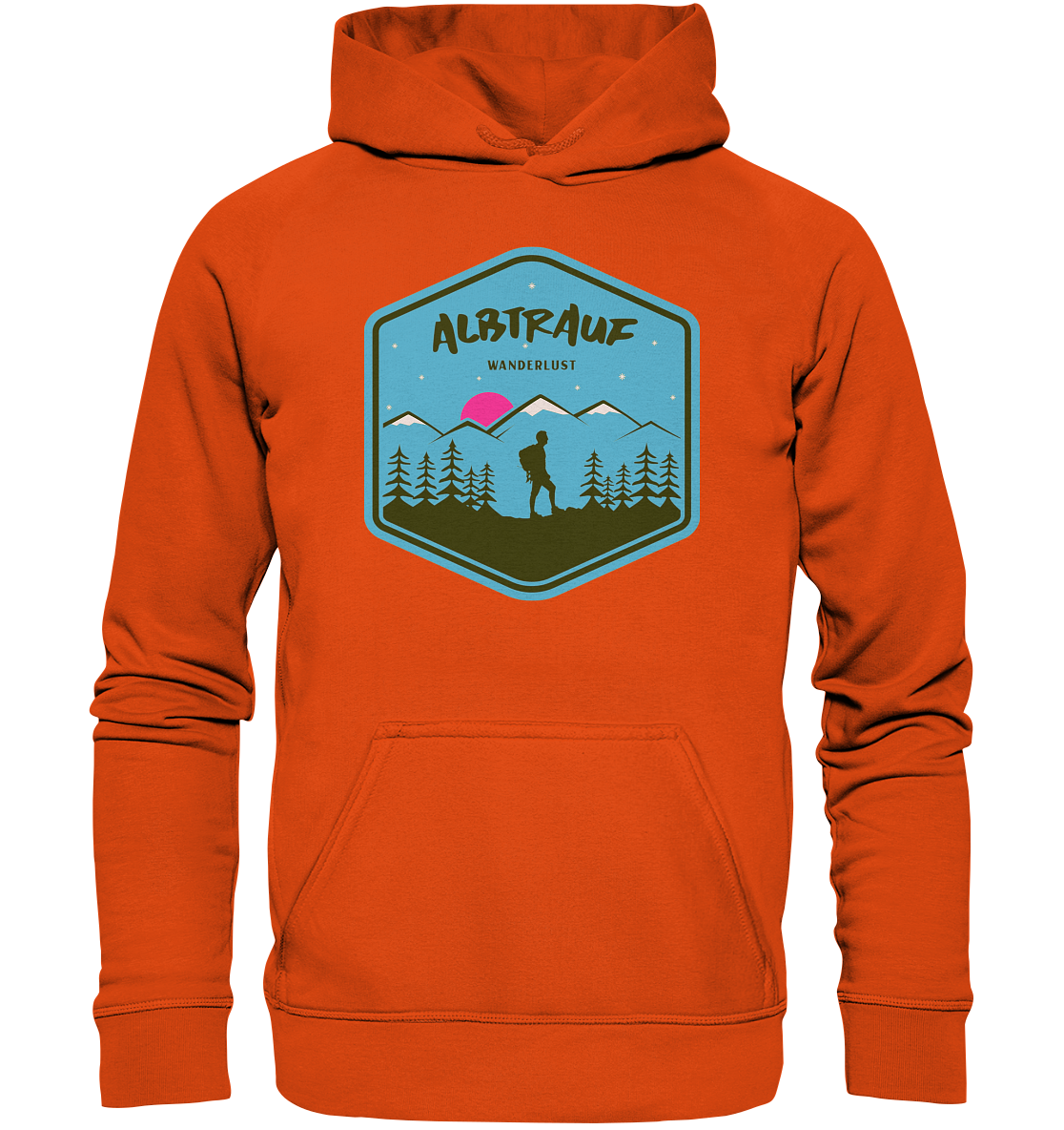 Albtrauf Wanderlust | Organic Hoodie