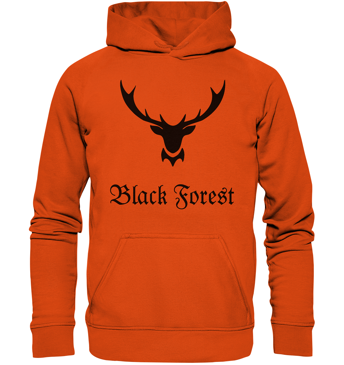 Black Forest Hirschgeweih | Unisex Hoodie - Basic Unisex Hoodie