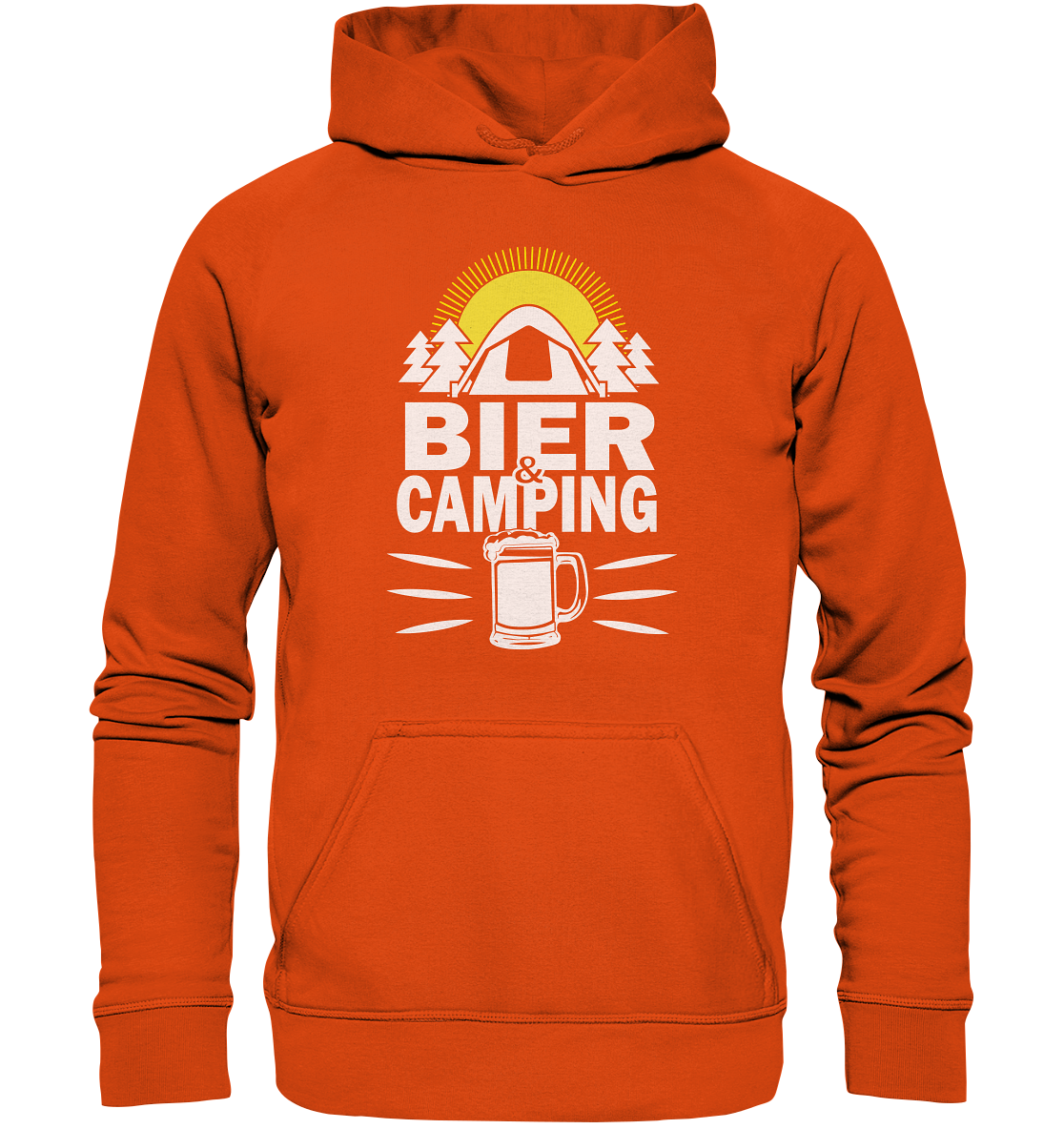 Bier & Camping | Organic Hoodie