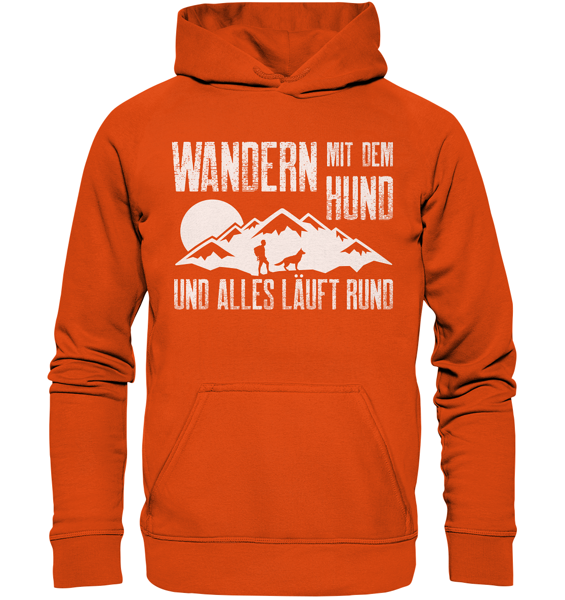 Wandern & Hund | Organic Hoodie
