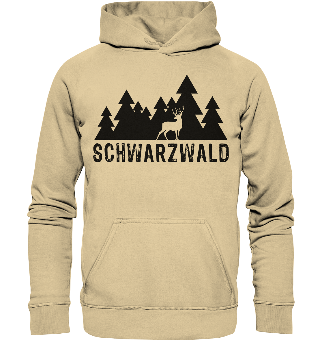Schwarzwald Hirsch | Organic Hoodie