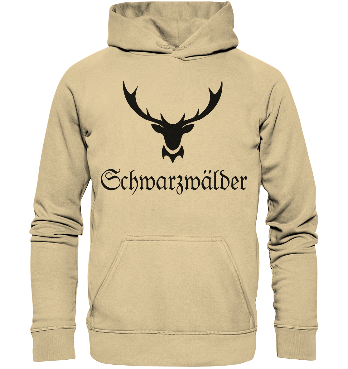 Schwarzwälder Hirschgeweih | Organic Hoodie