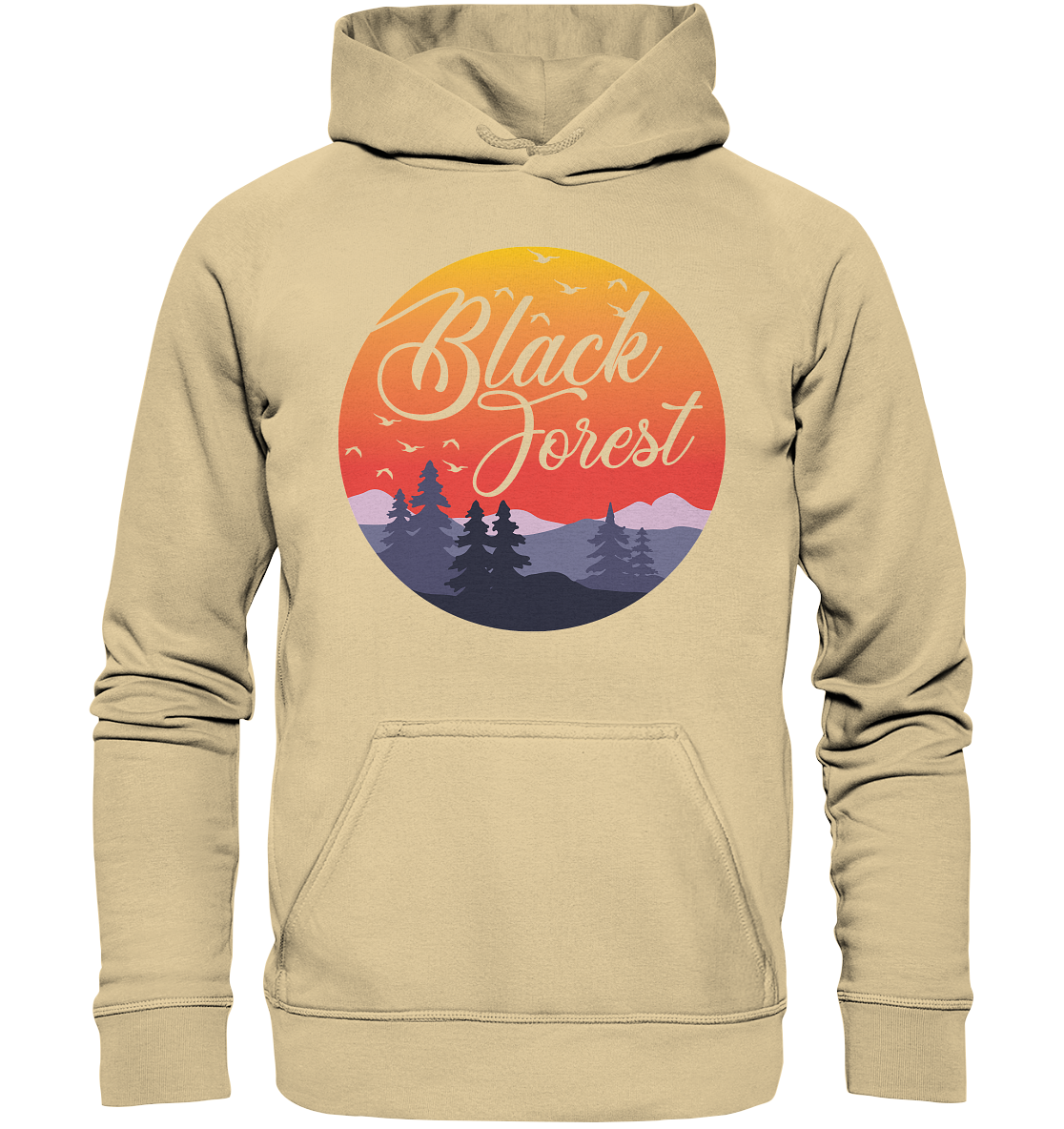 Black Forest Sunset | Organic Hoodie